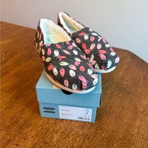 TOMS Alpargata Forged Iron Glow in the Dark Tree Lights Print